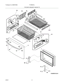 03 - Freezer Drawer parts for Frigidaire Refrigerator FGHB2844LF2 from AppliancePartsPros.com