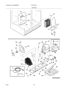13 - System parts for Frigidaire Refrigerator FFUS2613LP5 from AppliancePartsPros.com