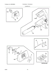 11 - Controls parts for Frigidaire Refrigerator FGHC2334KP0 from AppliancePartsPros.com