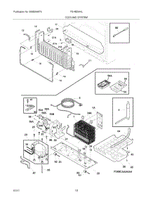 11 - System parts for Frigidaire Refrigerator FGHB2844LP5 from AppliancePartsPros.com