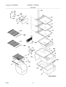 09 - Shelves parts for Frigidaire Refrigerator FGHS2365KF4 from AppliancePartsPros.com
