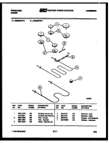 05 - Broiler Parts parts for Frigidaire Range RS33BFL0 from AppliancePartsPros.com