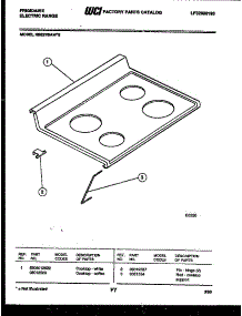 03 - Cooktop Parts parts for Frigidaire Range RSE37BAF5 from AppliancePartsPros.com