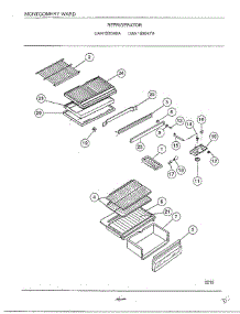 Refrigerator Page 5 parts for Frigidaire Refrigerator 15304-7A from AppliancePartsPros.com