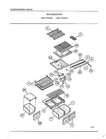 Refrigerator Page 5 parts for Frigidaire Refrigerator 177047A from AppliancePartsPros.com