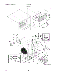 09 - System parts for Frigidaire Refrigerator CFHT1814LZ1 from AppliancePartsPros.com