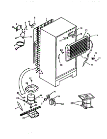 05 - Cooling System parts for Frigidaire Refrigerator ATL152HK0 from AppliancePartsPros.com