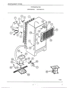 Refrigerator Page 7 parts for Frigidaire Refrigerator 15304-7A from AppliancePartsPros.com