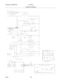 22 - Wiring Schematic parts for Frigidaire Refrigerator FFUS2613LP0 from AppliancePartsPros.com