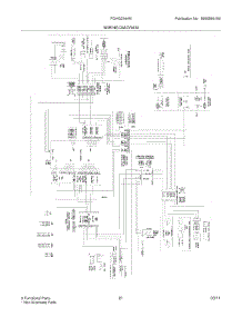 21 - Wiring Diagram Pg 2 parts for Frigidaire Refrigerator FGHG2344MF1 from AppliancePartsPros.com