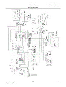 23 - Wiring Diagram parts for Frigidaire Refrigerator FGHB2844LE3 from AppliancePartsPros.com