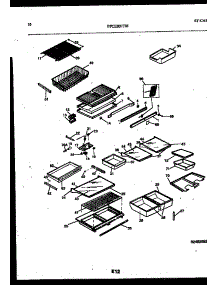 06 - Shelves And Supports parts for Frigidaire Refrigerator FPCEB21TISB0 from AppliancePartsPros.com
