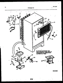 07 - System And Automatic Defrost Parts parts for Frigidaire Refrigerator FPCEB21TISB0 from AppliancePartsPros.com