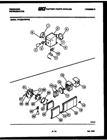 06 - Refrigerator Control Assembly, Damp parts for Frigidaire Refrigerator FPCE24VWFF0 from AppliancePartsPros.com