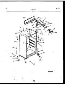 03 - Cabinet Parts parts for Frigidaire Refrigerator FPD17TFH1 from AppliancePartsPros.com