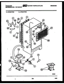 05 - System And Automatic Defrost Parts parts for Frigidaire Refrigerator FPCI21TFA2 from AppliancePartsPros.com