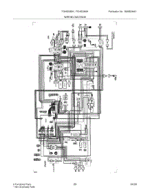 23 - Wiring Diagram parts for Frigidaire Refrigerator FGHS2355KP1 from AppliancePartsPros.com