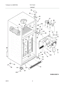05 - Cabinet parts for Frigidaire Refrigerator FGHT1844KR2 from AppliancePartsPros.com