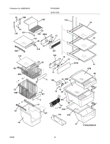 09 - Shelves parts for Frigidaire Refrigerator FGHS2369KP1 from AppliancePartsPros.com