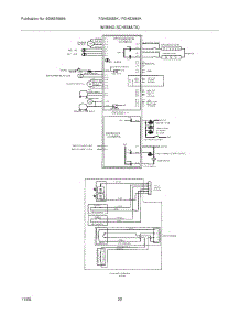 22 - Wiring Schematic parts for Frigidaire Refrigerator FGHS2665KF1 from AppliancePartsPros.com