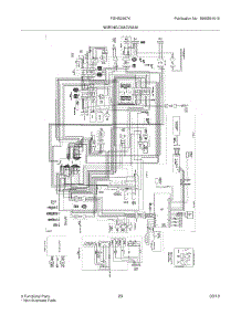 23 - Wiring Diagram parts for Frigidaire Refrigerator FGHS2667KW3 from AppliancePartsPros.com