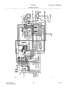 23 - Wiring Diagram parts for Frigidaire Refrigerator FGHS2667KW2 from AppliancePartsPros.com