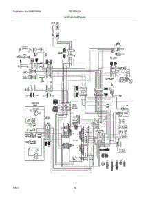 22 - Wiring Diagram parts for Frigidaire Refrigerator FGUB2642LP2 from AppliancePartsPros.com
