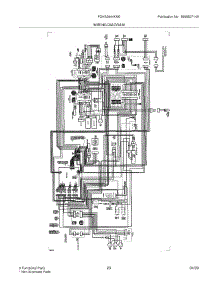 23 - Wiring Diagram parts for Frigidaire Refrigerator FGHS2644KM0 from AppliancePartsPros.com