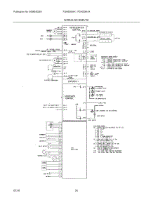 24 - Wiring Schematic parts for Frigidaire Refrigerator FGHS2634KB2 from AppliancePartsPros.com