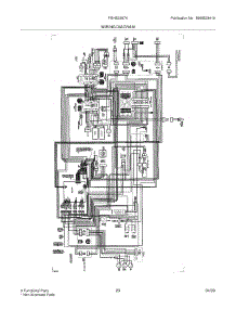 23 - Wiring Diagram parts for Frigidaire Refrigerator FGHS2367KW1 from AppliancePartsPros.com