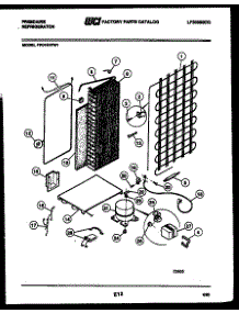 07 - System And Automatic Defrost Parts parts for Frigidaire Refrigerator FPD19VFF1 from AppliancePartsPros.com