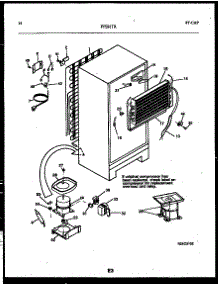 08 - System And Automatic Defrost Parts parts for Frigidaire Refrigerator FPE21TRL2 from AppliancePartsPros.com