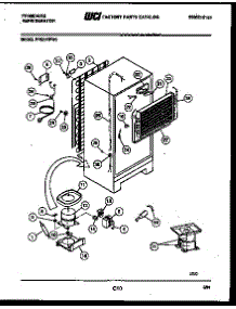 06 - System And Automatic Defrost Parts parts for Frigidaire Refrigerator FPE21TFL3 from AppliancePartsPros.com