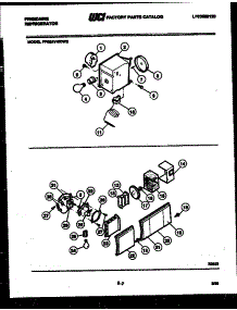 06 - Refrigerator Control Assembly, Damp parts for Frigidaire Refrigerator FPE24VWDW2 from AppliancePartsPros.com