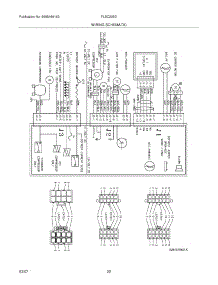 20 - Wiring Schematic parts for Frigidaire Refrigerator FLSC238DB4 from AppliancePartsPros.com