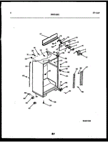 04 - Cabinet Parts parts for Frigidaire Refrigerator FPCE19TRL0 from AppliancePartsPros.com
