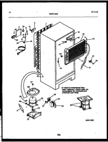 08 - System And Automatic Defrost Parts parts for Frigidaire Refrigerator FPCE19TPH1 from AppliancePartsPros.com