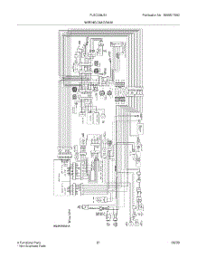 21 - Wiring Diagram parts for Frigidaire Refrigerator FLSC238JS1 from AppliancePartsPros.com