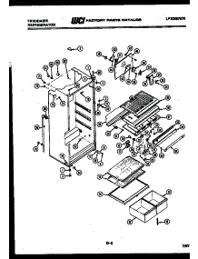 03 - Cabinet Parts parts for Frigidaire Refrigerator FP18TMH3 from AppliancePartsPros.com