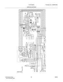 21 - Wiring Diagram parts for Frigidaire Refrigerator FLSC238JS2 from AppliancePartsPros.com