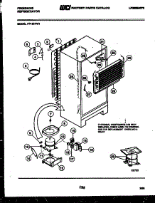 05 - System And Automatic Defrost Parts parts for Frigidaire Refrigerator FP18TFW1 from AppliancePartsPros.com