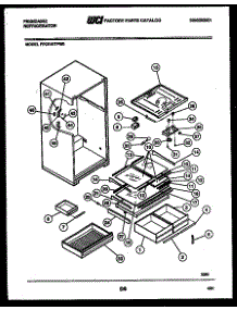 04 - Shelves And Supports parts for Frigidaire Refrigerator FPCE19TPH0 from AppliancePartsPros.com