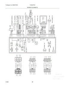 22 - Wiring Schematic parts for Frigidaire Refrigerator FLSC23F6DB2 from AppliancePartsPros.com