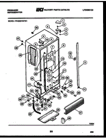 04 - Cabinet Parts parts for Frigidaire Refrigerator FPCE22VWFF1 from AppliancePartsPros.com