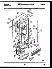 04 - Cabinet Parts parts for Frigidaire Refrigerator FPCE22VWFH2 from AppliancePartsPros.com