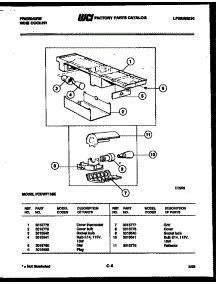 04 - Lighting Parts parts for Frigidaire Wine Cooler FCDWF135E from AppliancePartsPros.com