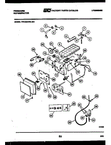 09 - Ice Maker And Installation Parts parts for Frigidaire Refrigerator FPCE24VWLF0 from AppliancePartsPros.com