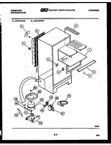 04 - System And Automatic Defrost Parts parts for Frigidaire Refrigerator FCD12TFW0 from AppliancePartsPros.com