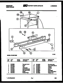 05 - Exterior Parts parts for Frigidaire Wine Cooler FCDWF135E from AppliancePartsPros.com