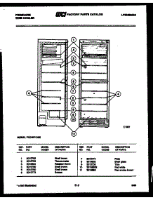 06 - Shelves And Supports parts for Frigidaire Wine Cooler FCDWF135E from AppliancePartsPros.com